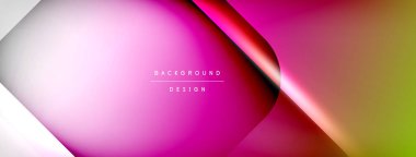 Vector abstract line background with glowing effects and shadows. Vector Illustration For Wallpaper, Banner, Background, Card, Book Illustration, landing page