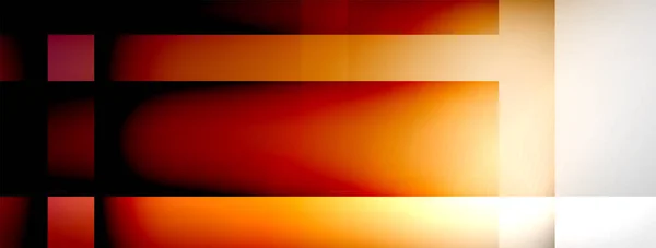 光と影の正方形と線の抽象的な背景 — ストックベクタ
