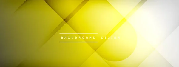 Abstract Vector Background Shadow Lines Lights Elements Circles Composition Vector — Vettoriale Stock