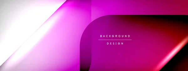 Vector Abstract Line Background Glowing Effects Shadows Vector Illustration Wallpaper — Stock Vector