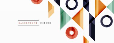 Asgari soyut arkaplanı çember içine al. Duvar kağıdı, afiş, arkaplan, iniş sayfası, duvar sanatı, davetiye, baskılar, posterler için tasarım