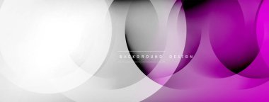 Çizgileri, daireleri olan hafif geometrik arkaplan