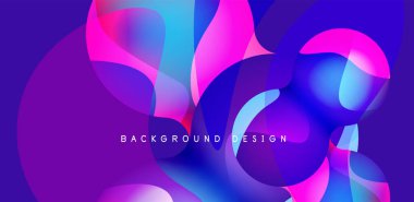 Bright abstract background glossy shiny circle and sphere composition. Minimalist geometric vector Illustration For Wallpaper, Banner, Background, Card