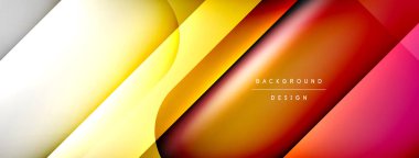 Vector abstract line background with glowing effects and shadows. Vector Illustration For Wallpaper, Banner, Background, Card, Book Illustration, landing page