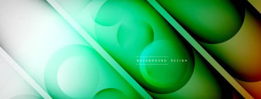 Soyut arkaplan - geometrik bileşim ışık ve gölgelerle oluşturuldu. Teknoloji veya iş dijital şablonu