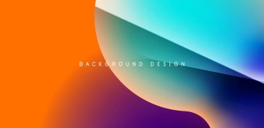 Colorful bubble abstract background with shadow effects. Minimalist geometric vector Illustration For Wallpaper, Banner, Background, Card, Book Illustration, landing page