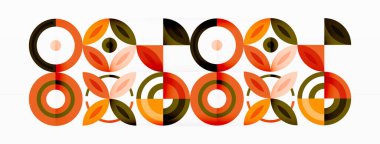 Renkli çemberler soyut arkaplan. Duvar kağıdı, afiş, arkaplan, iniş sayfası, duvar resimleri, davetiyeler, posterler için yüksek teknoloji tasarımı