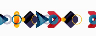 Soyut üçgenler ve en küçük geometrik arkaplan