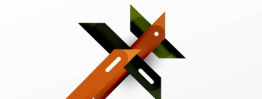 Arka plan çakışan hatlar. Dinamik çizgiler soyut duvar kağıdı. Duvar kağıdı afişi veya iniş sayfası için düz satır kompozisyon vektör ilüstrasyonuName