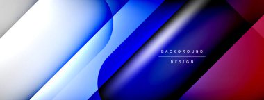Shadow lines vector techno banner and light effects. Techno Illustration For Wallpaper, Banner, Background, Card, Book Illustration, landing page