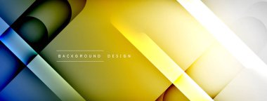 Çizgileri, daireleri olan hafif geometrik arkaplan