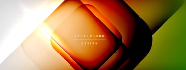 Vector abstract line background with glowing effects and shadows. Vector Illustration For Wallpaper, Banner, Background, Card, Book Illustration, landing page