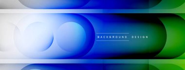 Çizgileri, daireleri olan hafif geometrik arkaplan