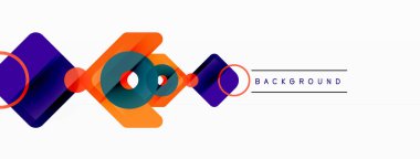 Soyut üçgenler ve en küçük geometrik arkaplan