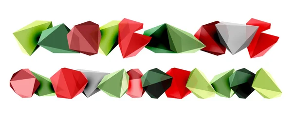Стильний Сучасний Абстрактний Фон Геометричними Формами Побудованими Низькополіцейських Трикутників Ідеально — стоковий вектор