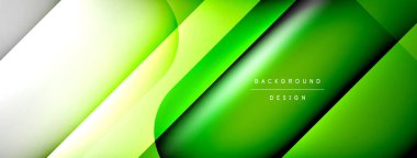 Vector abstract line background with glowing effects and shadows. Vector Illustration For Wallpaper, Banner, Background, Card, Book Illustration, landing page