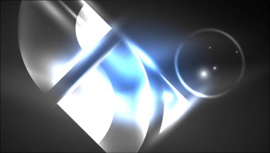 Soyut arka plan tekno neon parlayan daire şekilleri ve ışık efektli yuvarlak elemetler. Duvar kağıdı, afiş, arkaplan, iniş sayfası, duvar resimleri, davetiyeler, posterler için yüksek teknoloji tasarımı