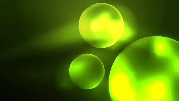 Neon Parlayan Daireler Sihirli Enerji Uzay Işığı Konsepti Soyut Arka — Stok Vektör
