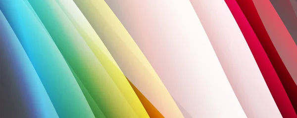Fluid Wave Lines Trendy Fluid Color Gradient Abstract Background Web — Stock Vector