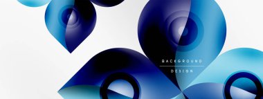 Vektör soyut geometrik arkaplan. Tekno çiçek yaprakları konsepti. Duvar kağıdı ya da doku tasarımı, parlak poster, afiş, broşür