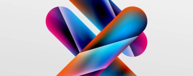 Triangle fluid color gradient abstract background. Vector Illustration For Wallpaper, Banner, Background, Card, Book Illustration, landing page