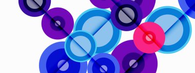 Çember modayı en düşük geometrik soyut arkaplan. Duvar Kağıdı, Sancak, Arkaplan, Kart, Kitap İllüstrasyonu, İniş Sayfası