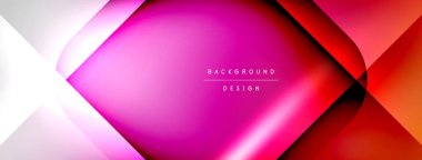 Vector abstract line background with glowing effects and shadows. Vector Illustration For Wallpaper, Banner, Background, Card, Book Illustration, landing page