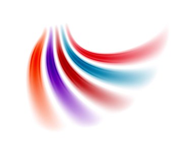 Herhangi bir projeye renk katmak için mükemmel, dinamik bir kompozisyonda düzenlenmiş gökkuşağı renkli çizgileri içeren canlı ve oyuncu bir tasarım.