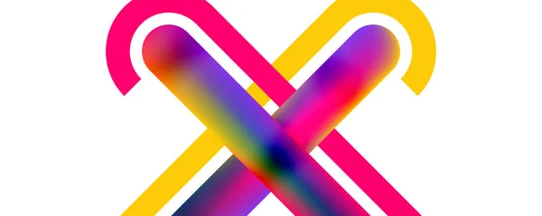 Straight Lines Minimalist Abstract Background Fluid Colors Vector Illustration Wallpaper — Stockvector