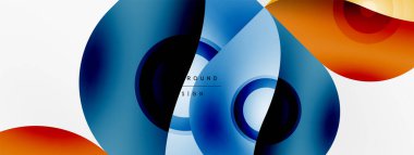 Vektör soyut geometrik arkaplan. Tekno çiçek yaprakları konsepti. Duvar kağıdı ya da doku tasarımı, parlak poster, afiş, broşür