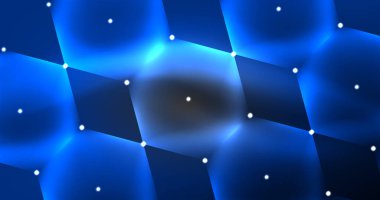 Neon altıgen arka plan. Duvar kağıdı, afiş, arkaplan, iniş sayfası, duvar resimleri, davetiyeler, posterler için yüksek teknoloji tasarımı