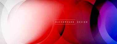 Çizgileri, daireleri olan hafif geometrik arkaplan