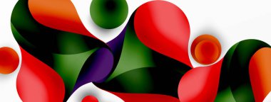 Akan geometrik şekiller, minimalist soyut arkaplanı oluşturur. Yuvarlak şekiller ve daireler. Yapay zeka teknolojisi, engelleme zinciri, iletişim için duvar kağıdı, 5G, bilim, iş