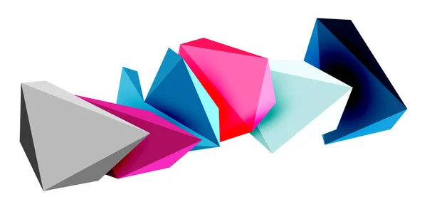 Baja Poli Triángulo Elementos Diseño Para Concepto Geométrico Bandera Fondo — Archivo Imágenes Vectoriales