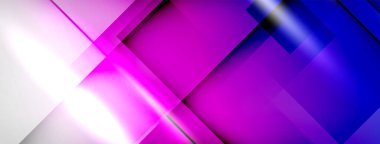 Abstract lines geometric techno background layout