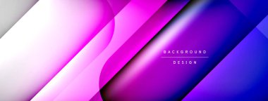 Shadow lines vector techno banner and light effects. Techno Illustration For Wallpaper, Banner, Background, Card, Book Illustration, landing page