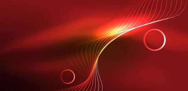 Red Background. Light Line Red Wallpaper Gráfico por RedCreations