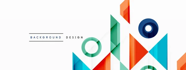 Círculo Mínimo Fundo Abstrato Design Para Papel Parede Banner Fundo —  Vetores de Stock