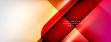 Vector abstract line background with glowing effects and shadows. Vector Illustration For Wallpaper, Banner, Background, Card, Book Illustration, landing page