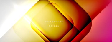 Vector abstract line background with glowing effects and shadows. Vector Illustration For Wallpaper, Banner, Background, Card, Book Illustration, landing page