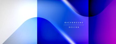 Shadow lines vector techno banner and light effects. Techno Illustration For Wallpaper, Banner, Background, Card, Book Illustration, landing page