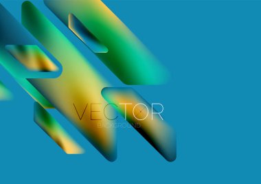 Tech minimal geometric wallpaper. Creative abstract background. Vector illustration for wallpaper banner background or landing page