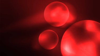 Parlak parlak ışık efektli daireler, soyut arkaplan duvar kağıdı tasarımı