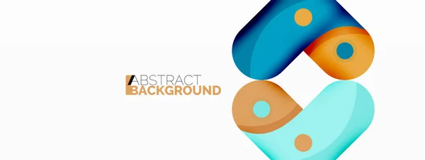 Creative Geometric Wallpaper Trendy Minimal Abstract Background Techno Business Template — Stock Vector