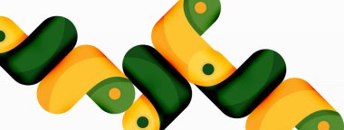 Yaratıcı geometrik duvar kağıdı. Yuvarlak ok şekli minimum geometrik arkaplan. Duvar kağıdı, afiş, arkaplan veya iniş için tekno iş şablonu