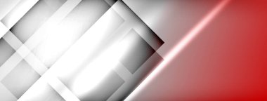 Abstract lines geometric techno background layout
