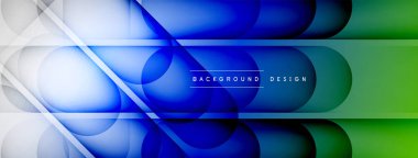 Çizgileri, daireleri olan hafif geometrik arkaplan