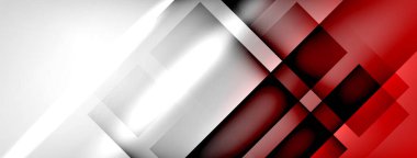 Abstract lines geometric techno background layout