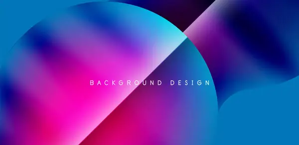 Colorful Circle Abstract Background Template Wallpaper Banner Presentation Background — Stock Vector