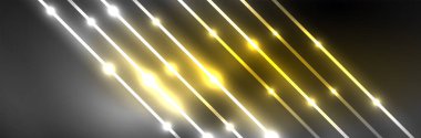 Neon parlayan sıvı dalga çizgileri, sihirli enerji uzay ışığı konsepti. Duvar kağıdı, afiş, arkaplan, broşür, katalog, kapak, broşür